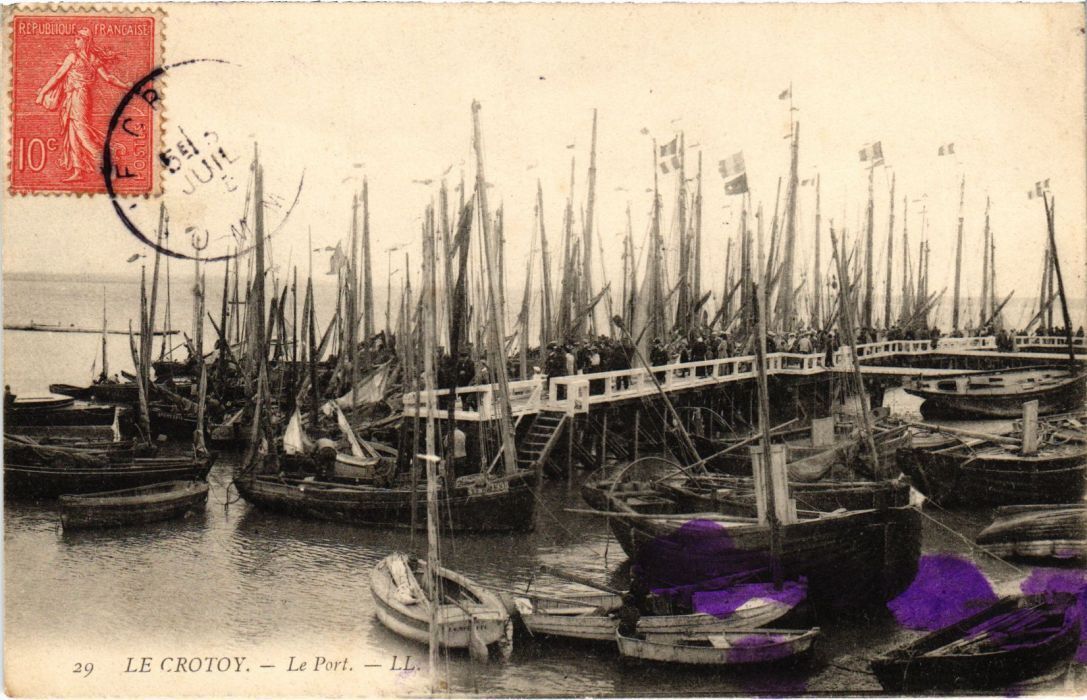 CPA LE CROTOY Le Port (1292261)