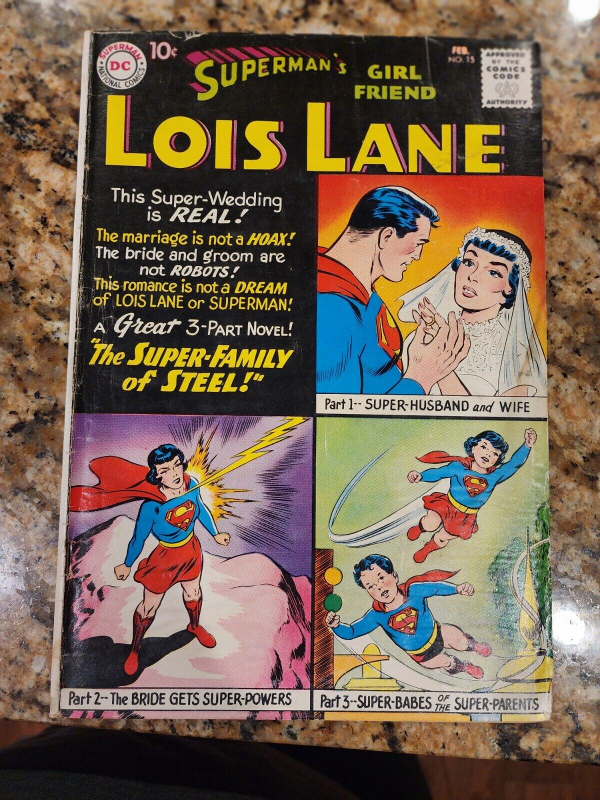 SUPERMAN\'S GIRLFRIEND LOIS LANE #15 (1960)  \