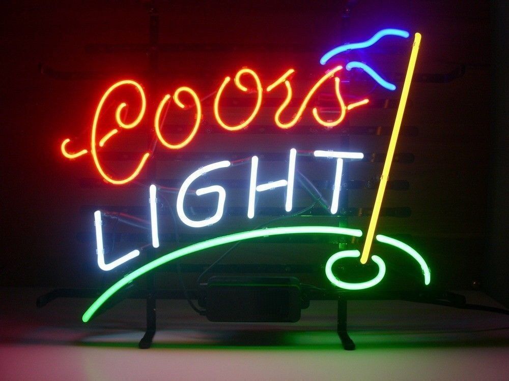 New Coors Light Golf Neon Sign 20\