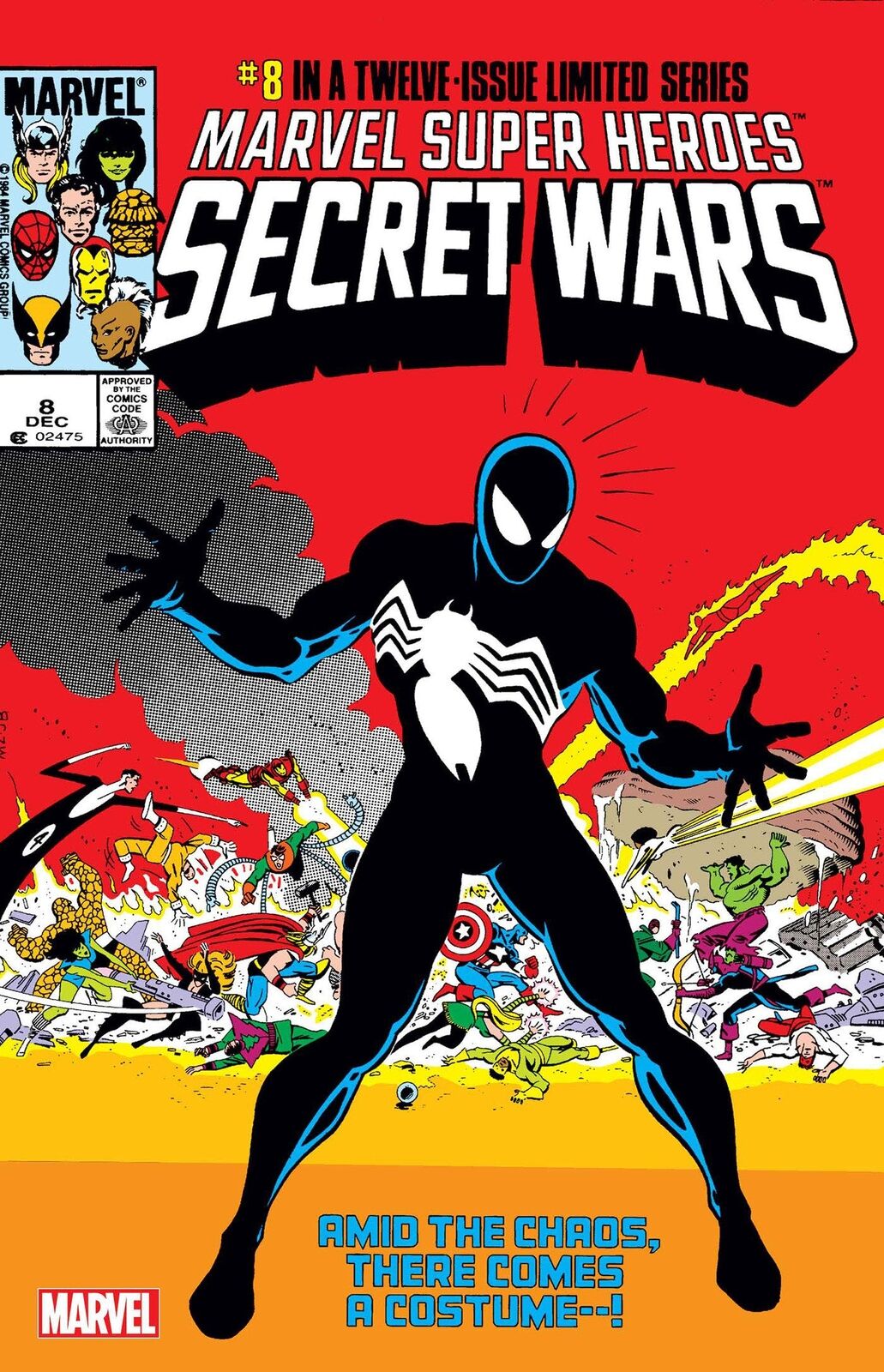 Pre-Order MARVEL SUPER HEROES SECRET WARS #8 FACSIMILE EDITION FOIL VARIANT