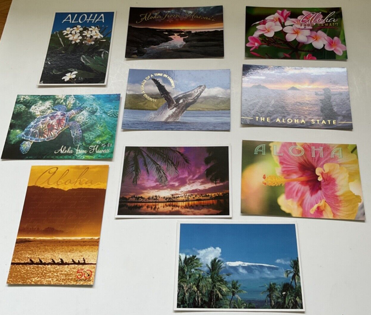 Postcard Lot of Hawaii (10)
