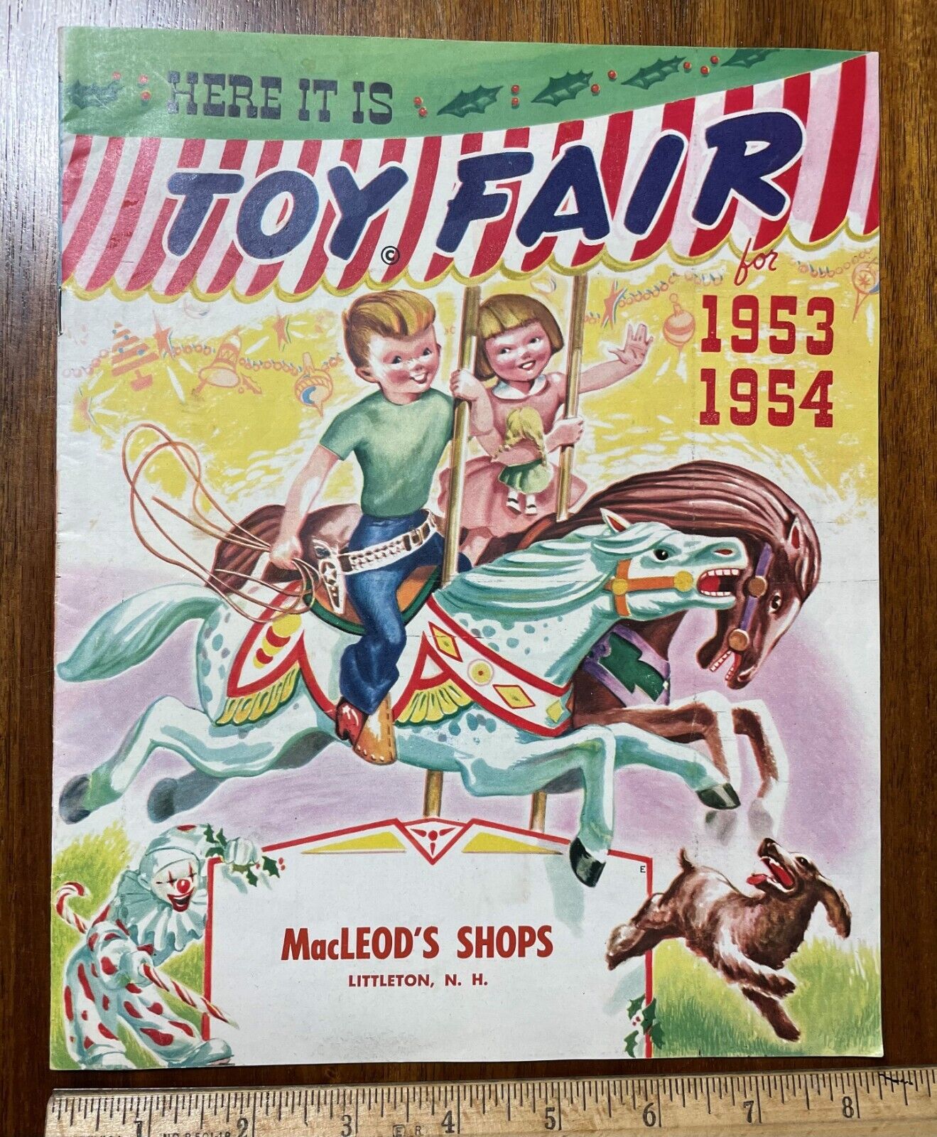 Vintage 1953 1954 Toy Fair Catalog Structo American Flyer Trains Nylint Dolls MH