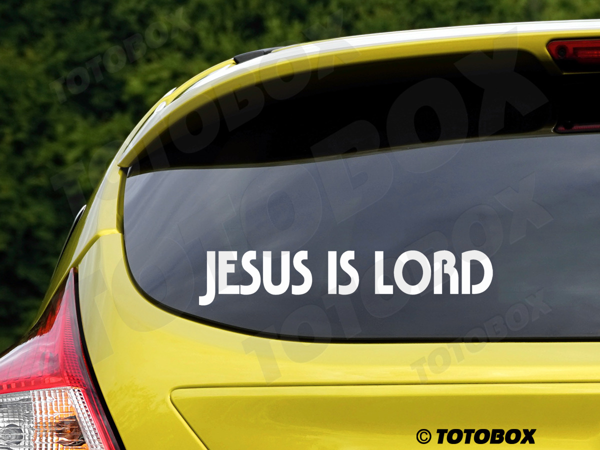 Jesus Is Lord Decal vinyl Sticker Car Auto Window Stickers Decals