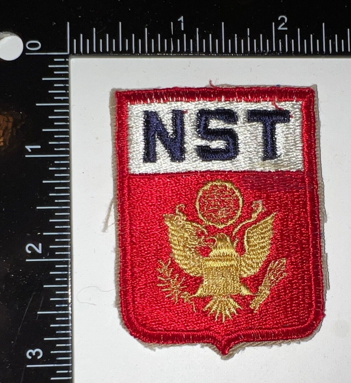 Post WWII 1948 US Army National Security Training NST Corps Pocket Patch
