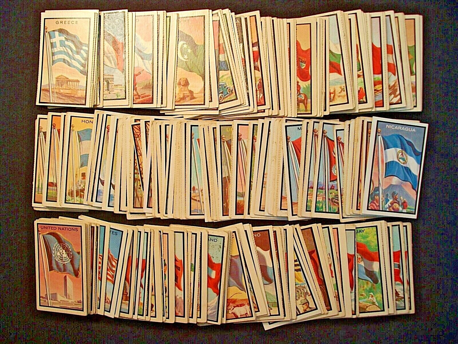 1963 Topps FLAGS OF THE WORLD MIDGEE cards QUANTITY U PICK READ BELOW FOR LIST