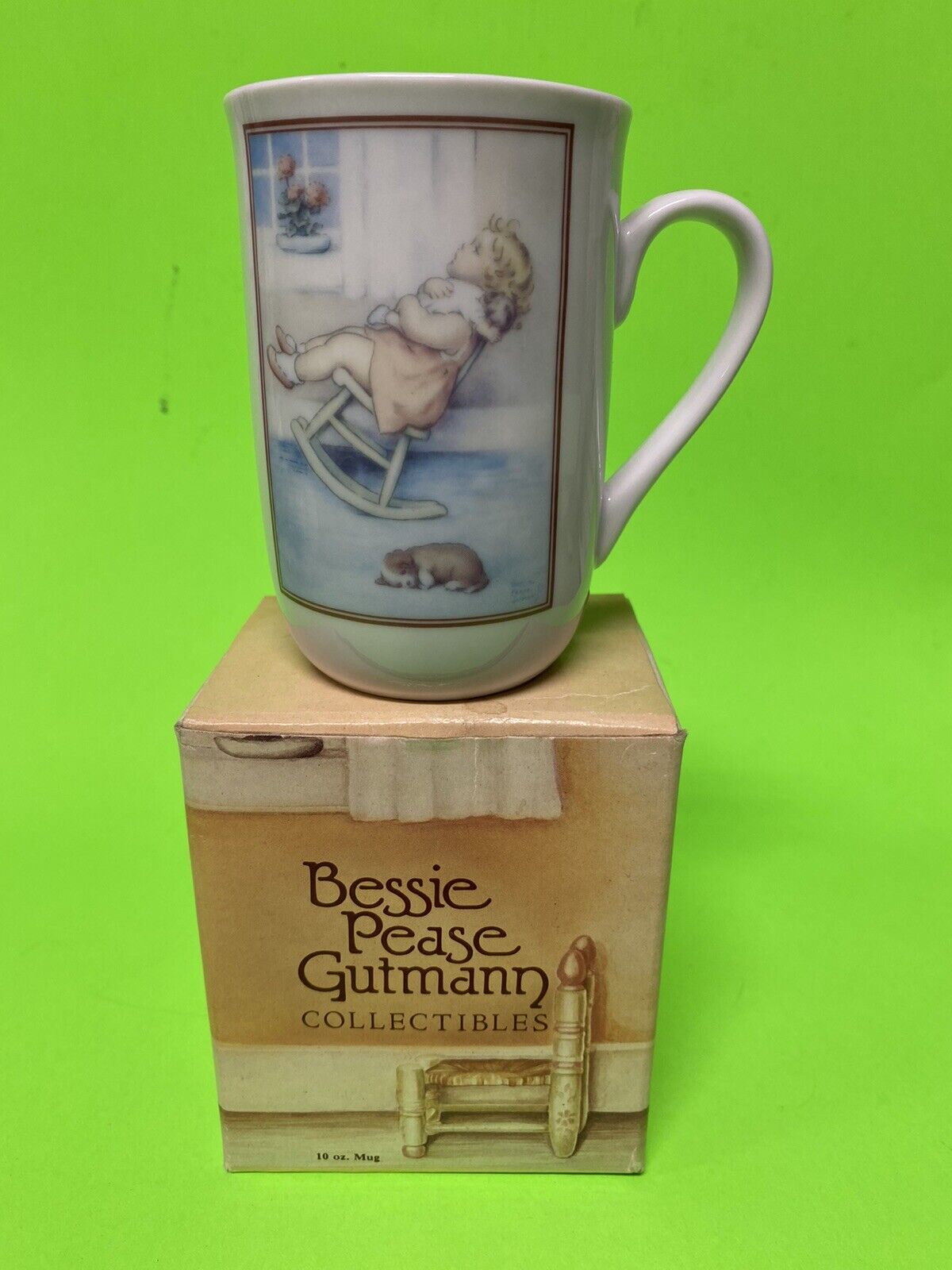 Vintage 1985 Bessie Pease Gutmann Mug - \