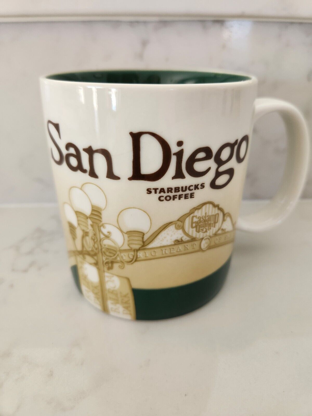 2012 Starbucks Collector Series 16 oz. Coffee Mug, San Diego CA, Gaslamp