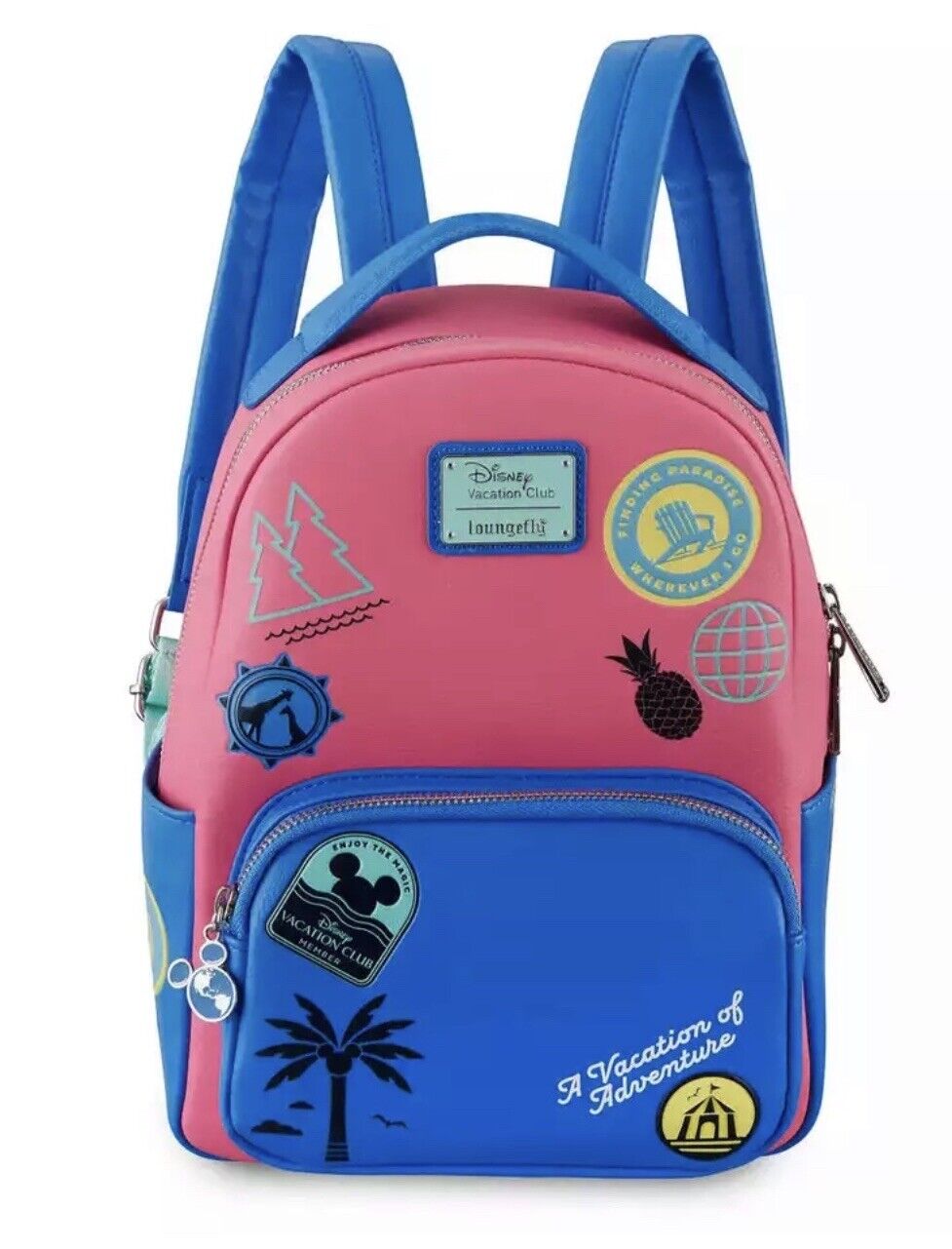 Disney Parks Vacation Club Loungefly Mini Backpack DVC 2023 New With Tags