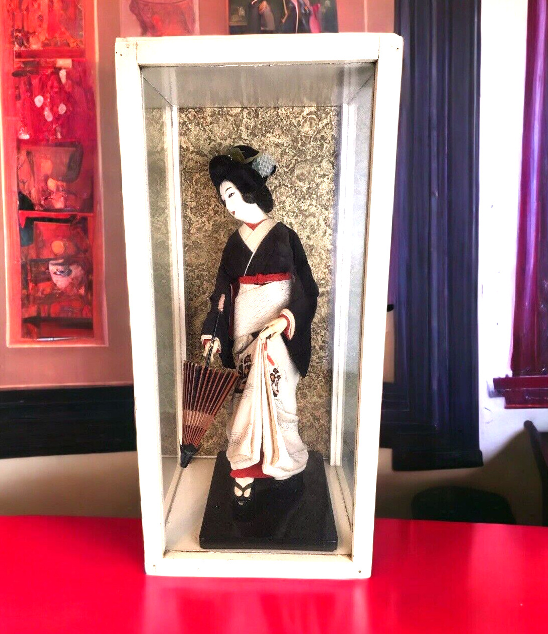 Vintage Large Traditional Japanese Geisha Souvenir Doll in 20\