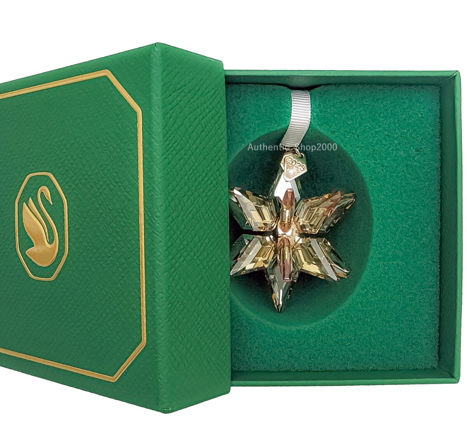 New 100% SWAROVSKI Holiday  Annual Edition 3D Ornament 2023 W/ Gift Box 5653577