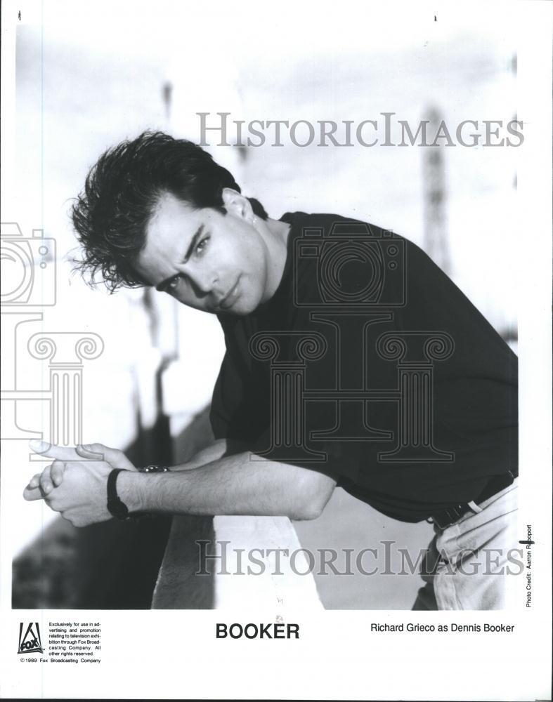 1989 Press Photo Richard Grieco,actor from Booker