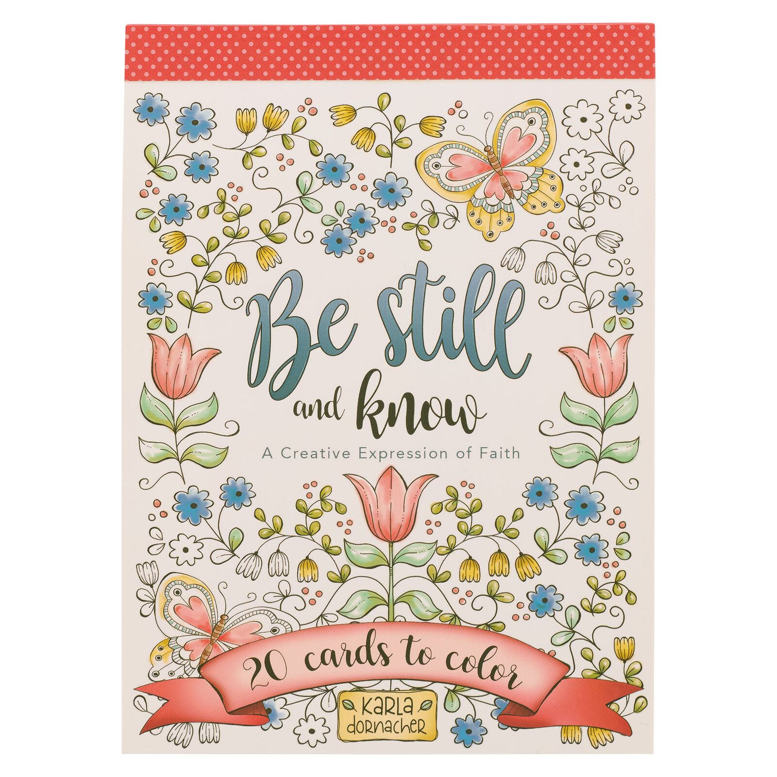 Expressions of Faith Coloring Cards: Be Still and Know - 20 Cards To Color