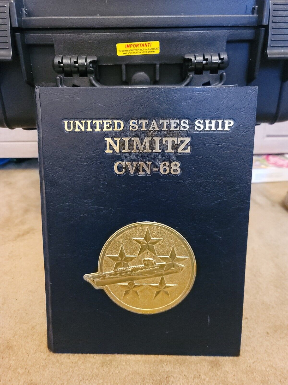 USS Nimitz (CVN-68) 1988 1989 Westpac Indian Ocean Deployment Cruise Book
