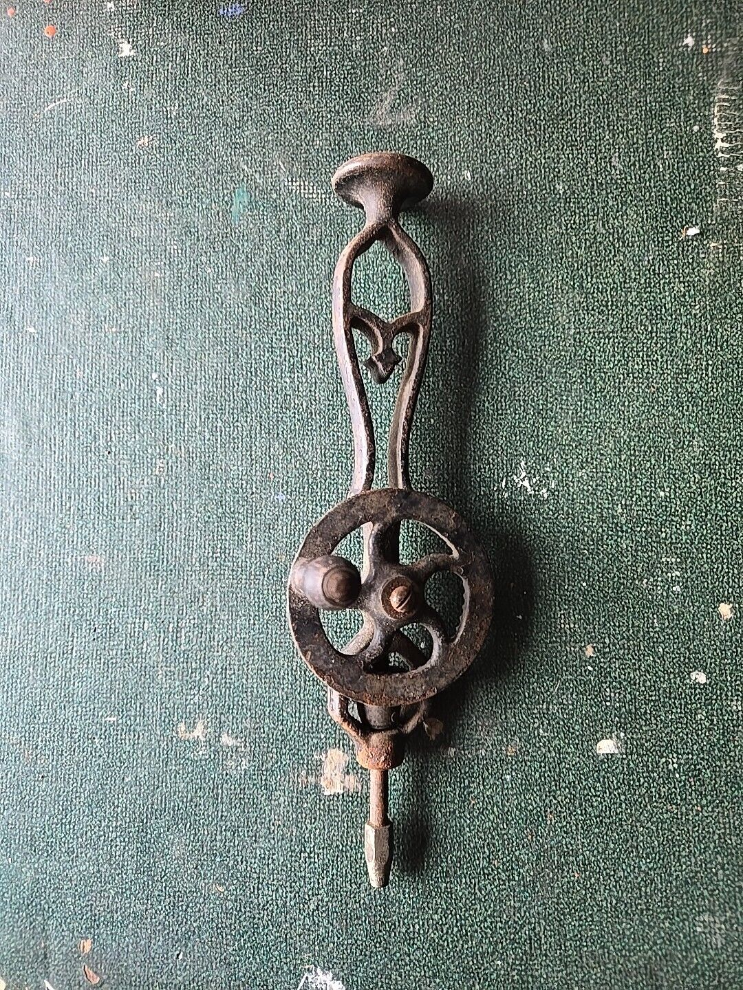 Vintage Rare Millers Falls #4 Ornate Cast-Iron Small Hand-Drill