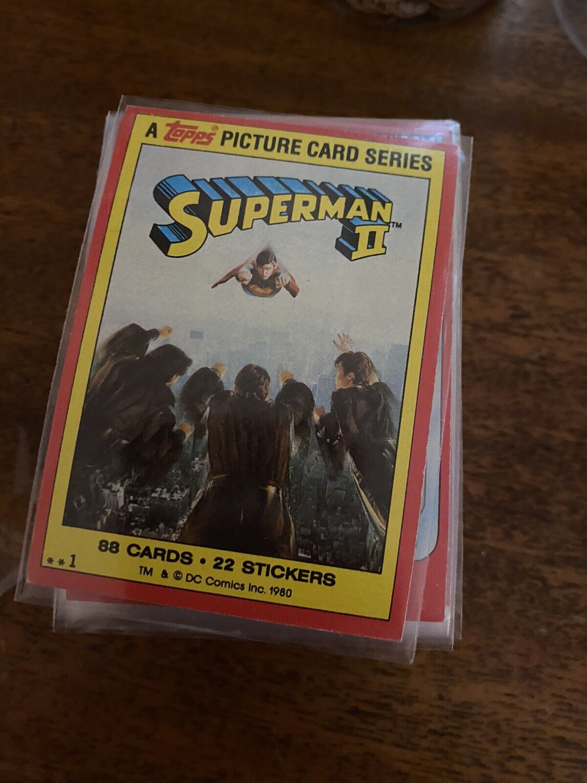 1980 TOPPS SUPERMAN II (2) TRADING CARDS Complete Set 1-88 Reeves Lois Lane DC