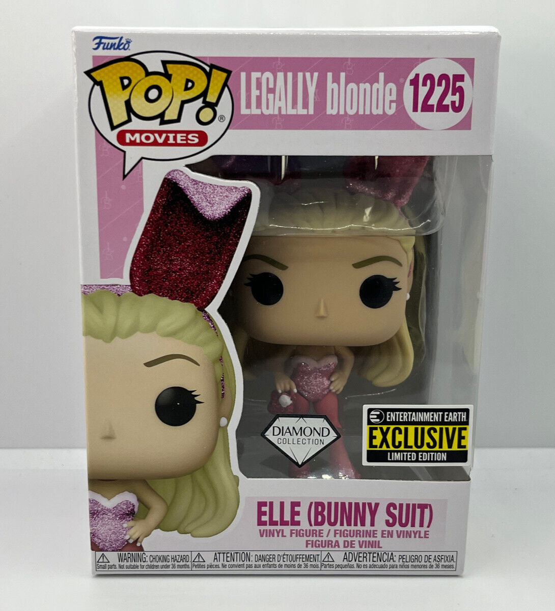Funko Pop Legally Blonde: Elle (Bunny Suit) (Diamond) EE Exclusive #1225