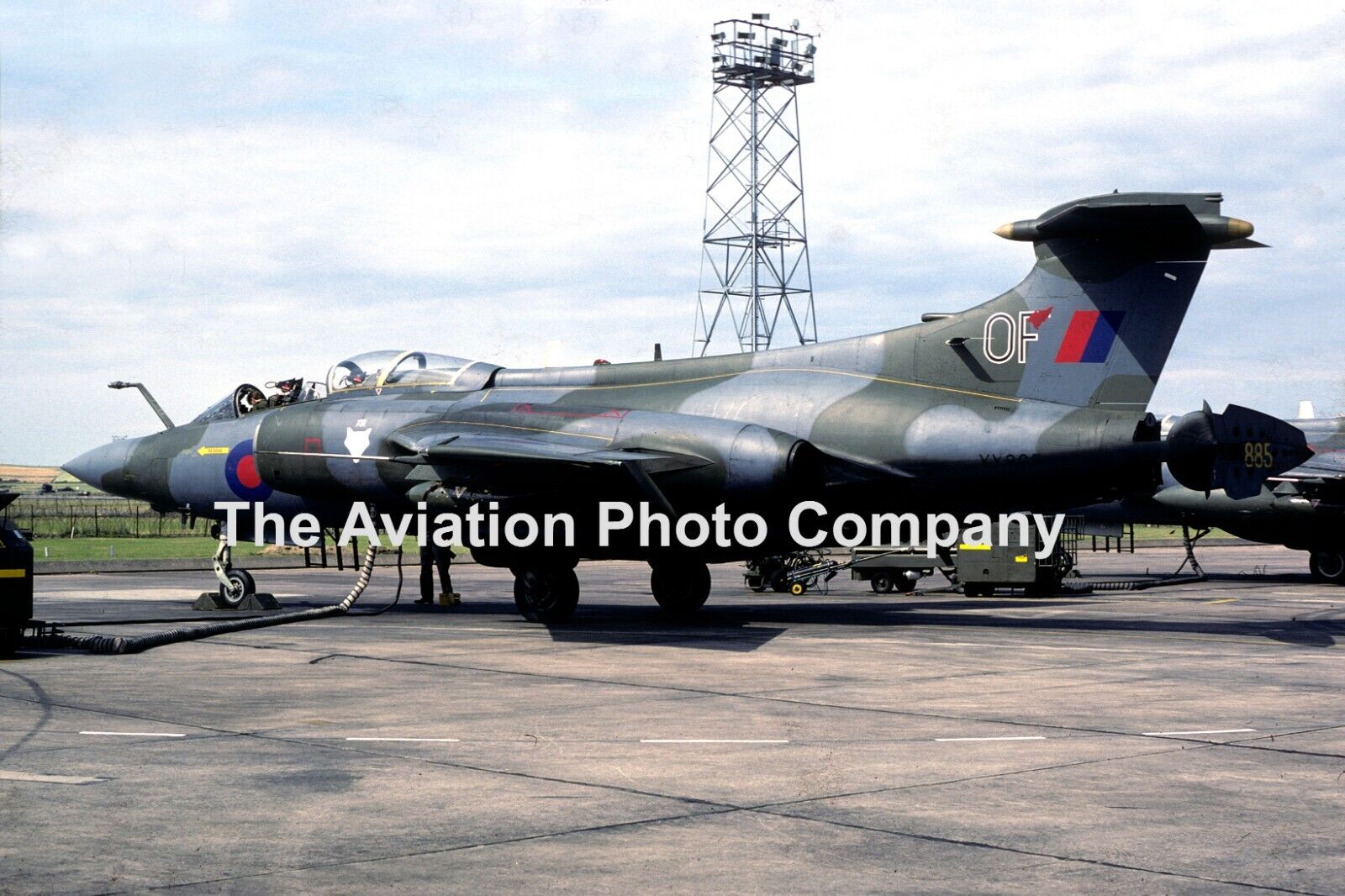 RAF 12 Squadron Blackburn Buccaneer S.2 XX885/OF (1984) Photograph