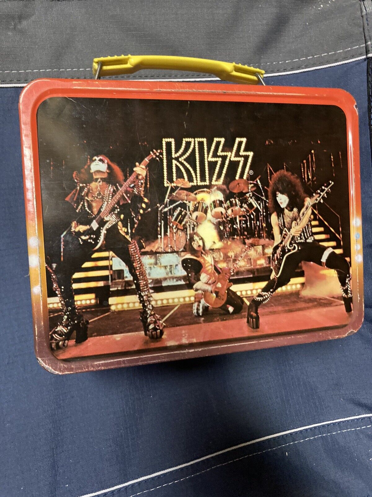 Kiss vintage Lunchbox With Thermos