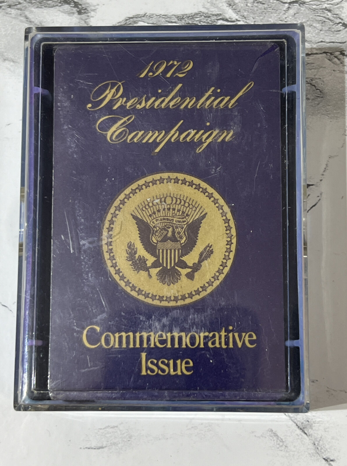 RARE 1972 Presidential Campaign Commemorative Issue Playing Cards McGovern