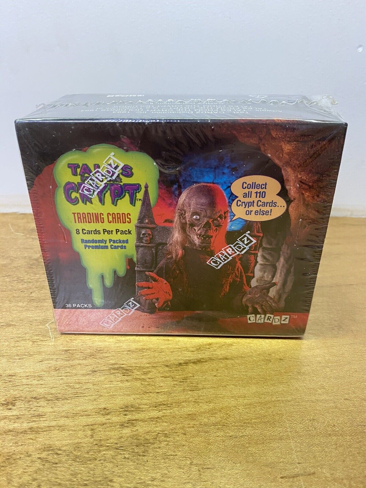 Tales From The Crypt Vintage Card Box 36 Packs Cardz 1993 Factory Sealed