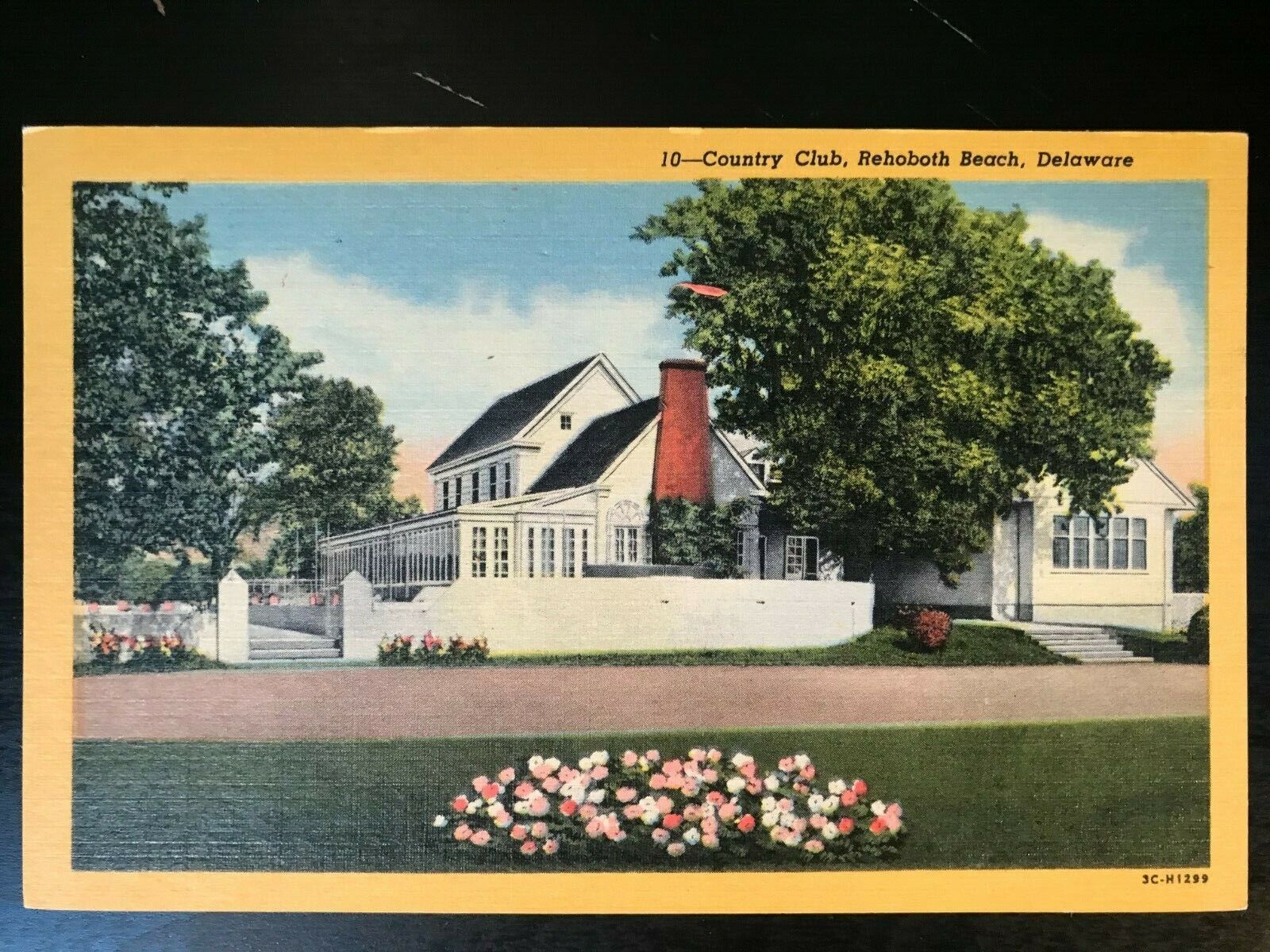 Vintage Postcard 1953 Country Club Rehoboth Beach Delaware (DE)