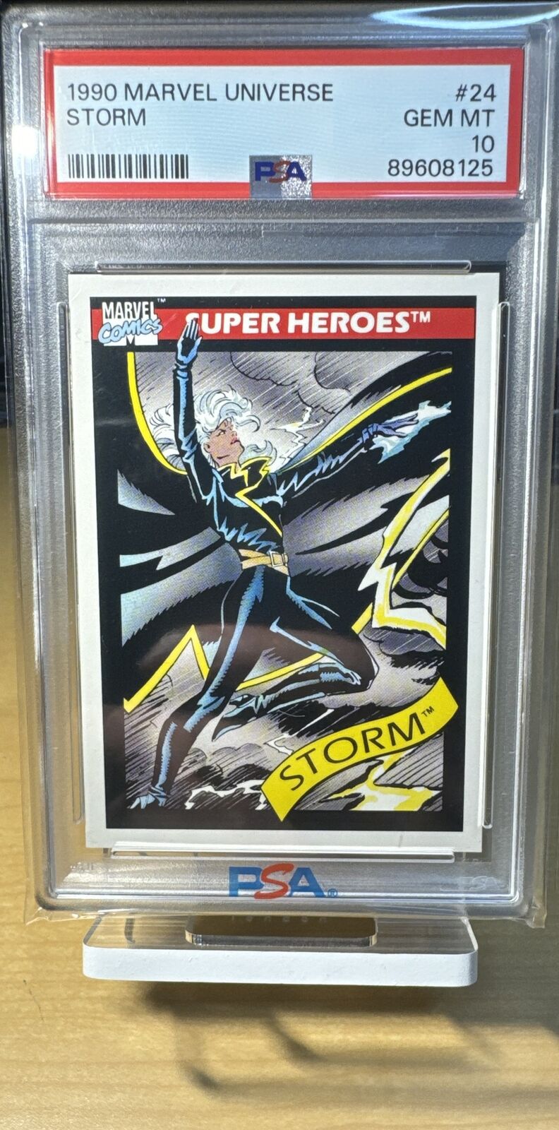 1990 Marvel Universe #24 Storm PSA 10 🔥🔥🔥