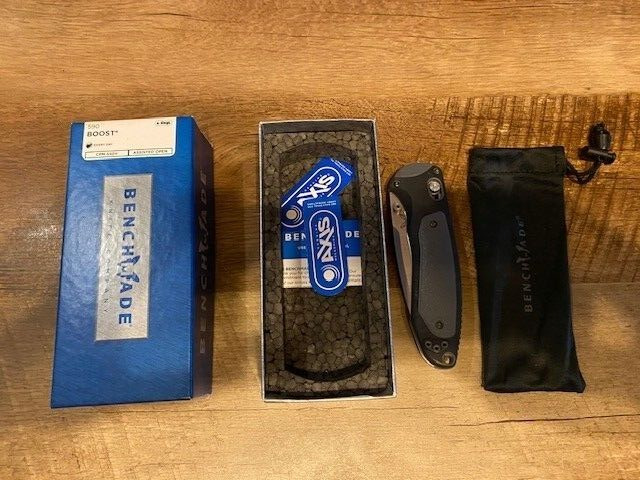 Benchmade 590S Boost Assisted Opening S30V Drop Point Discontinued