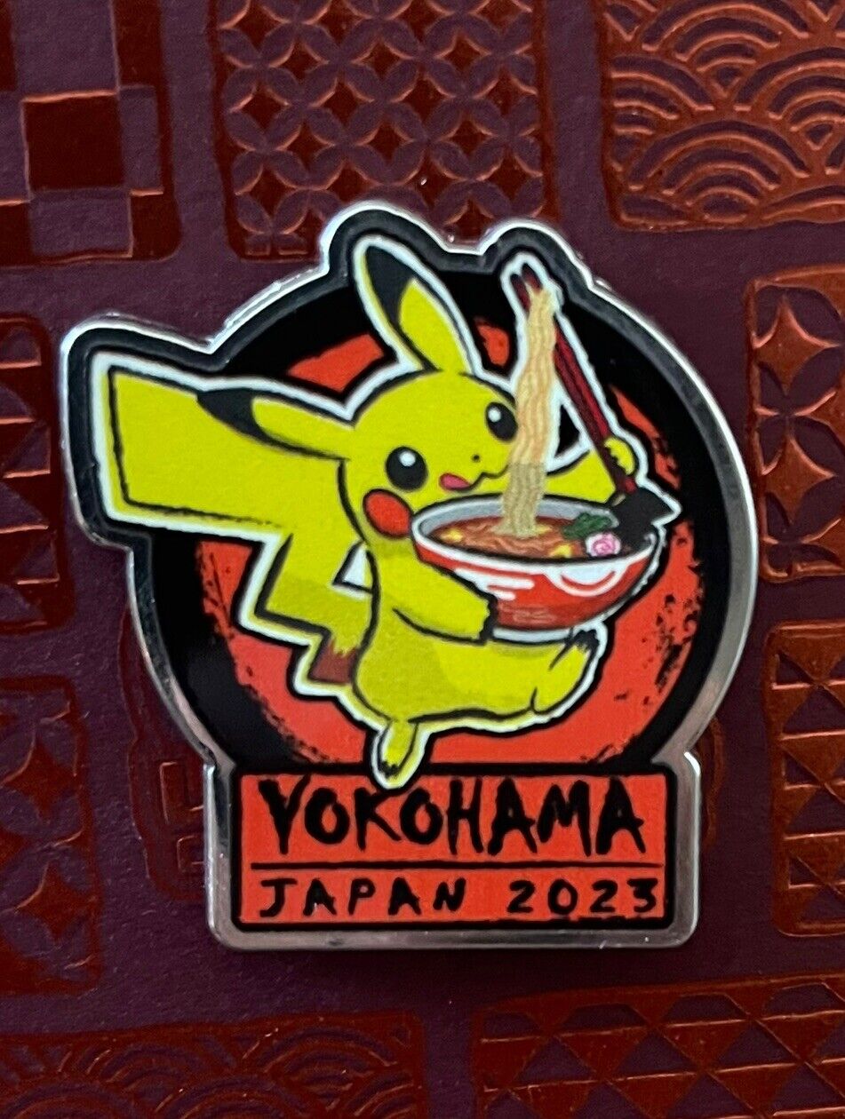 Pokemon WCS 2023 Yokohama Pikachu Collector's Pin