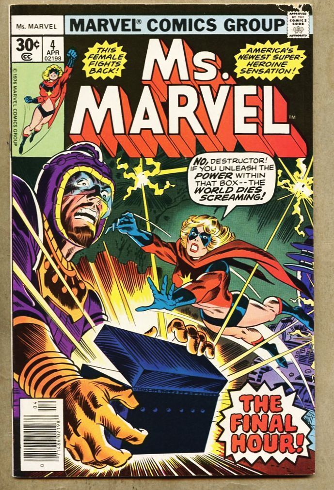 Ms. Marvel #4-1977-fn 6.0 Chris Claremont Jim Mooney Ms Marvel