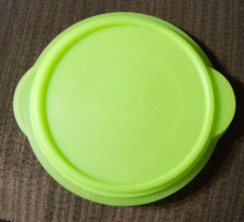 Tupperware #5452A Flat Out Expandable Collapsible Container Bowl 3 Cup W/Lid