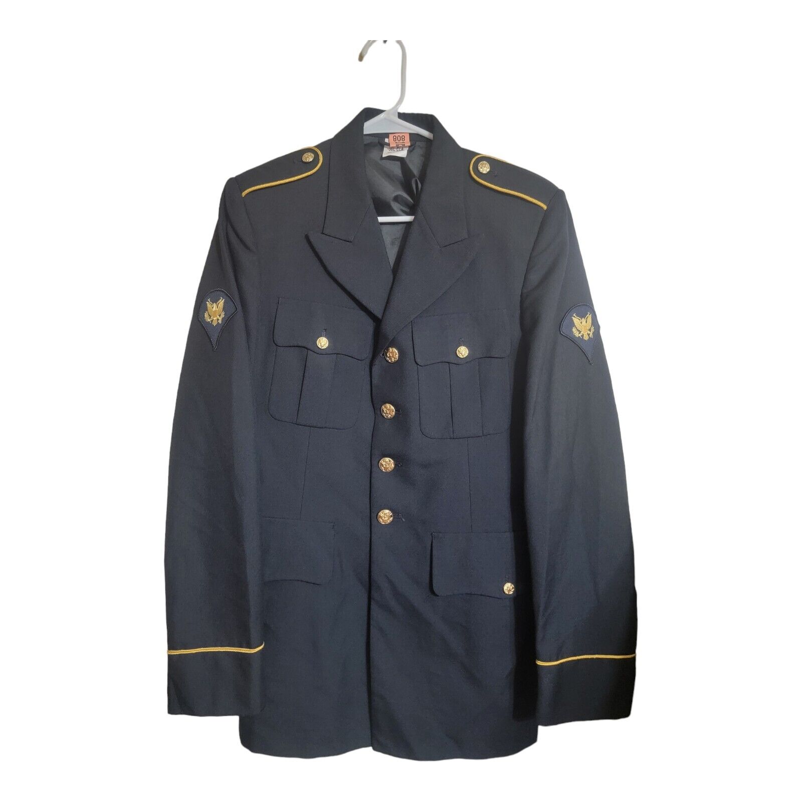 Defense Logistics Bremen Bowdon Jacket Mens Size 36L Army specialist Formal