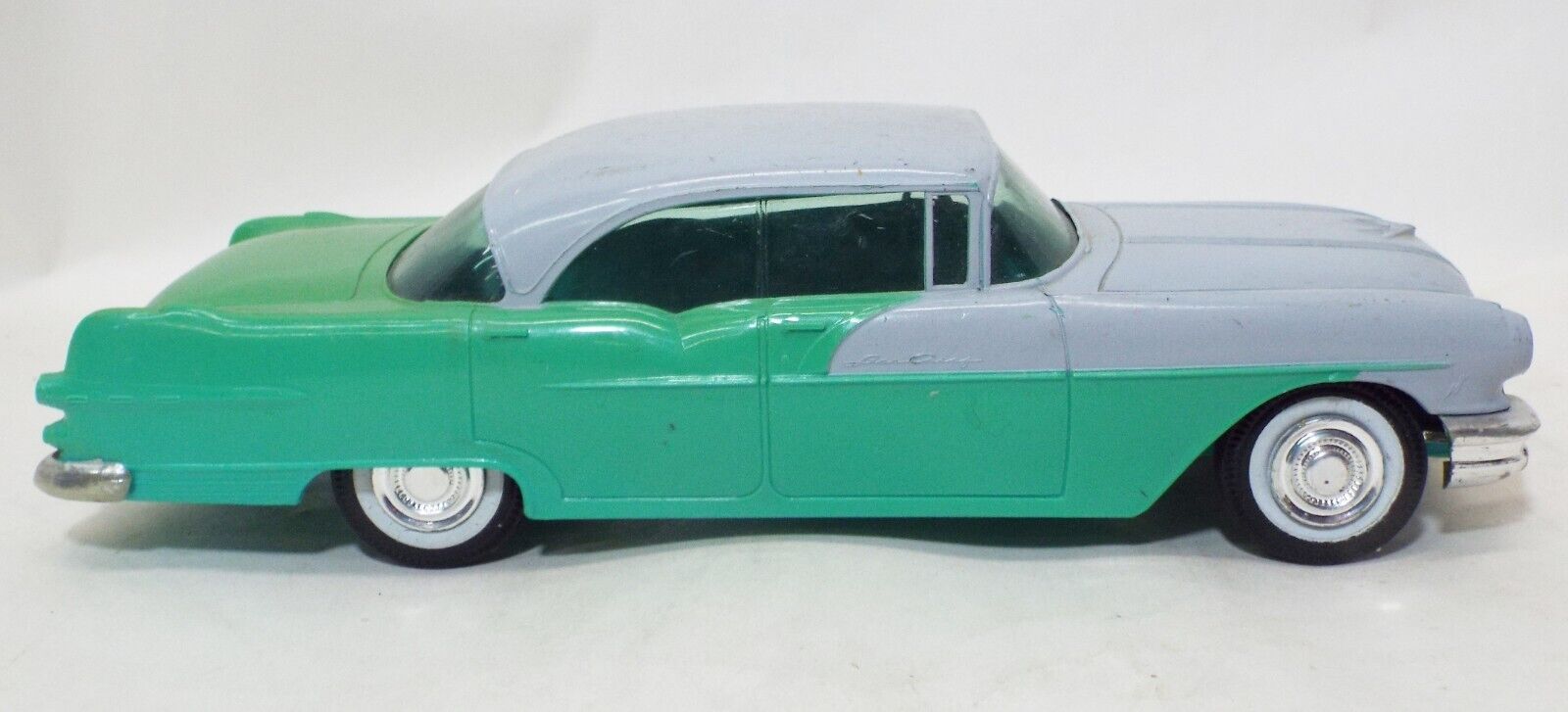 Vintage 1956 Jo-Han PONTIAC STAR CHIEF Green & Gray Model DEALER PROMO CAR