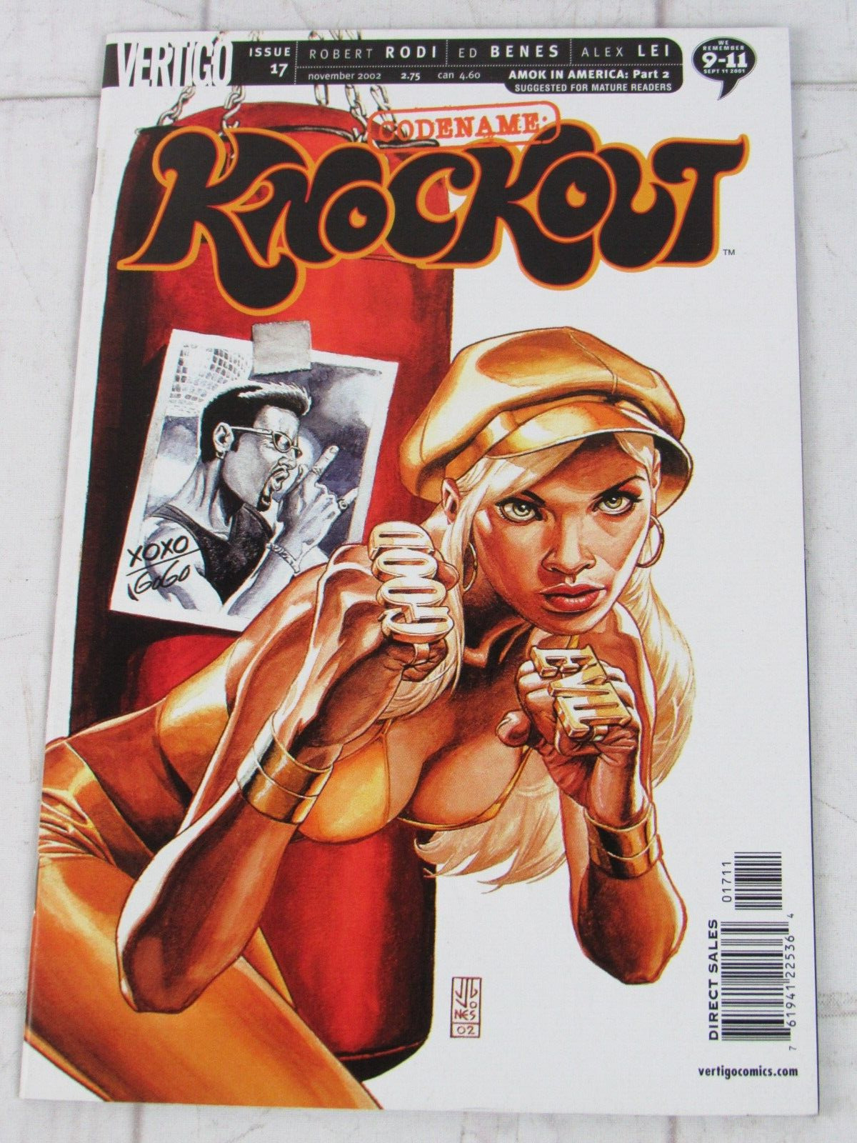 Codename: Knockout #17 Nov. 2002 Vertigo