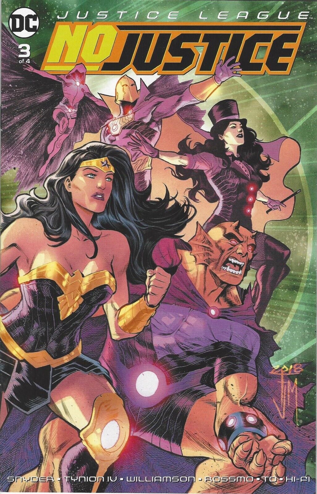 Justice League: No Justice #3 of 4 Which Worlds Will Die?