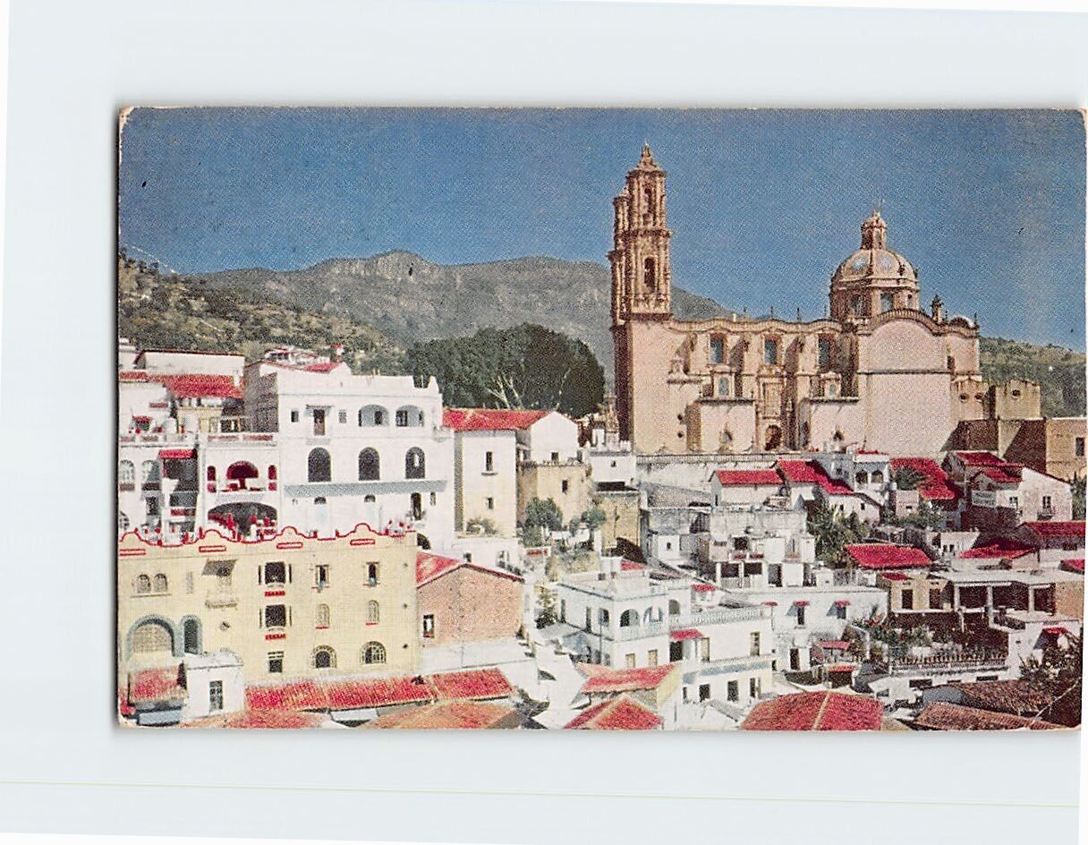 Postcard Panoramic View of Taxco Guerrero Mexico