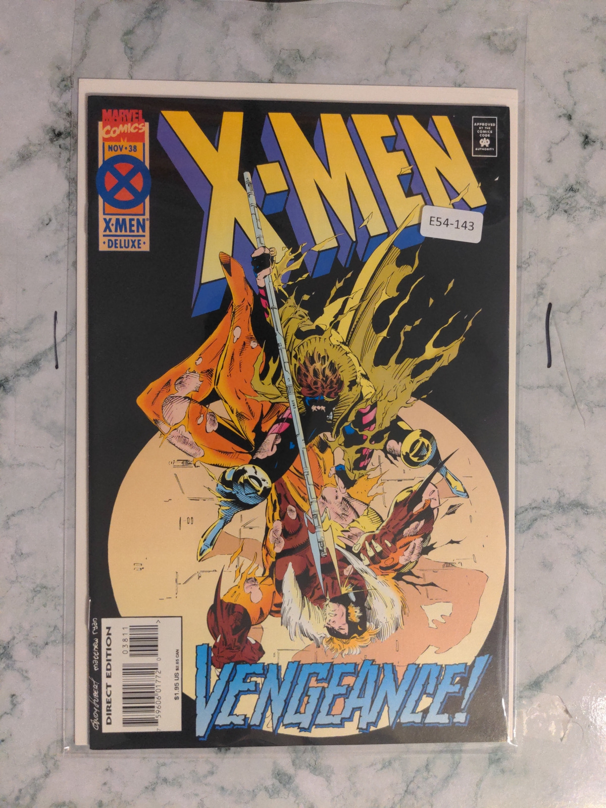 X-MEN #38 VOL. 2 9.0 MARVEL COMIC BOOK E54-143