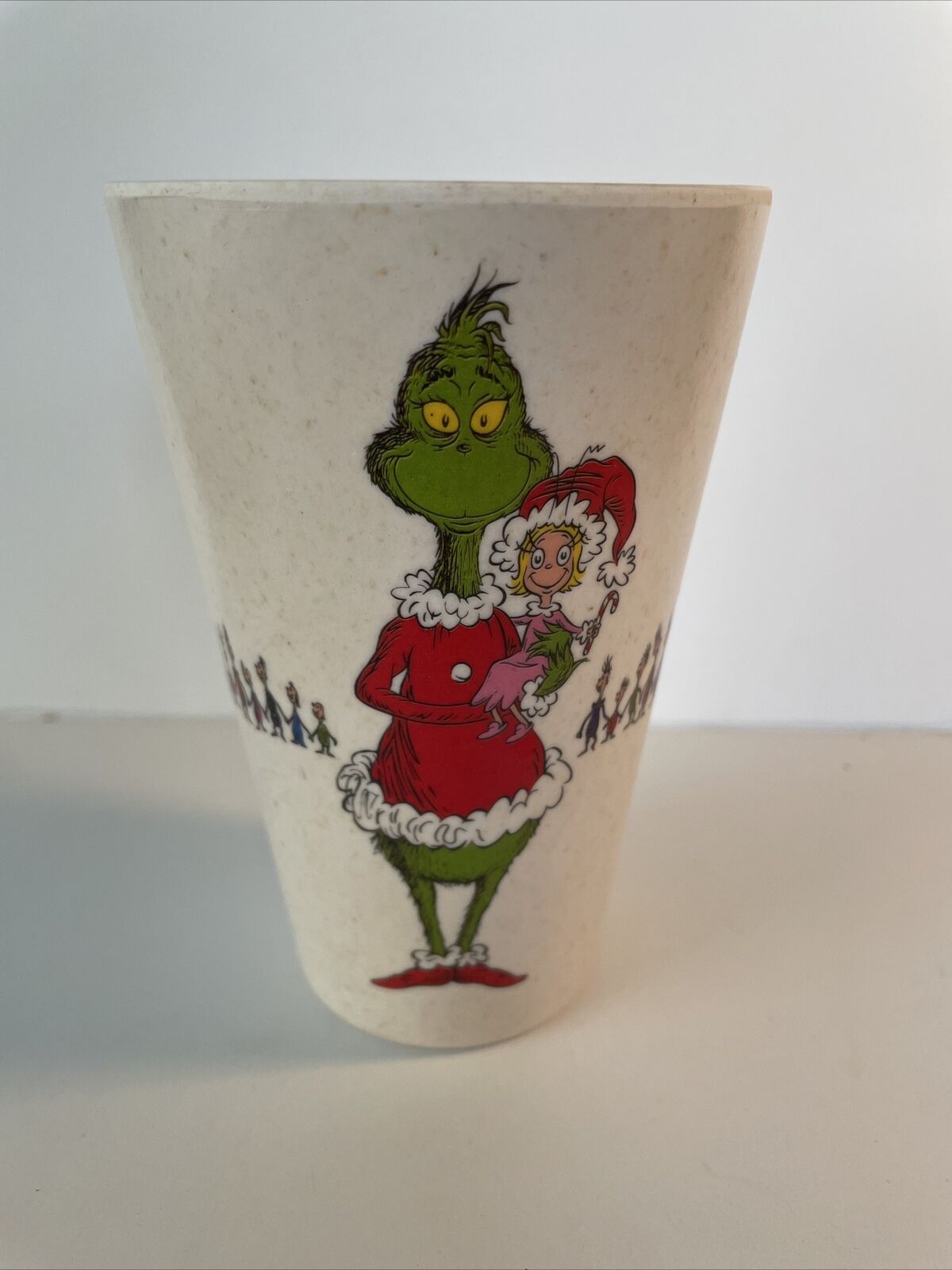 DR SEUSS HOW THE GRINCH STOLE CHRISTMAS Bamboo Eco Cup Tumbler Zrike Brand 2023
