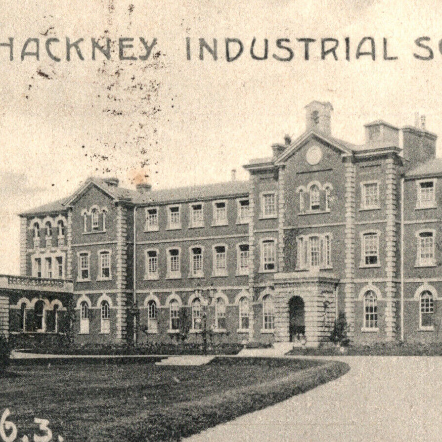 Vintage 1908 Hackney Industrial Schools Brentwood Postcard Essex UK