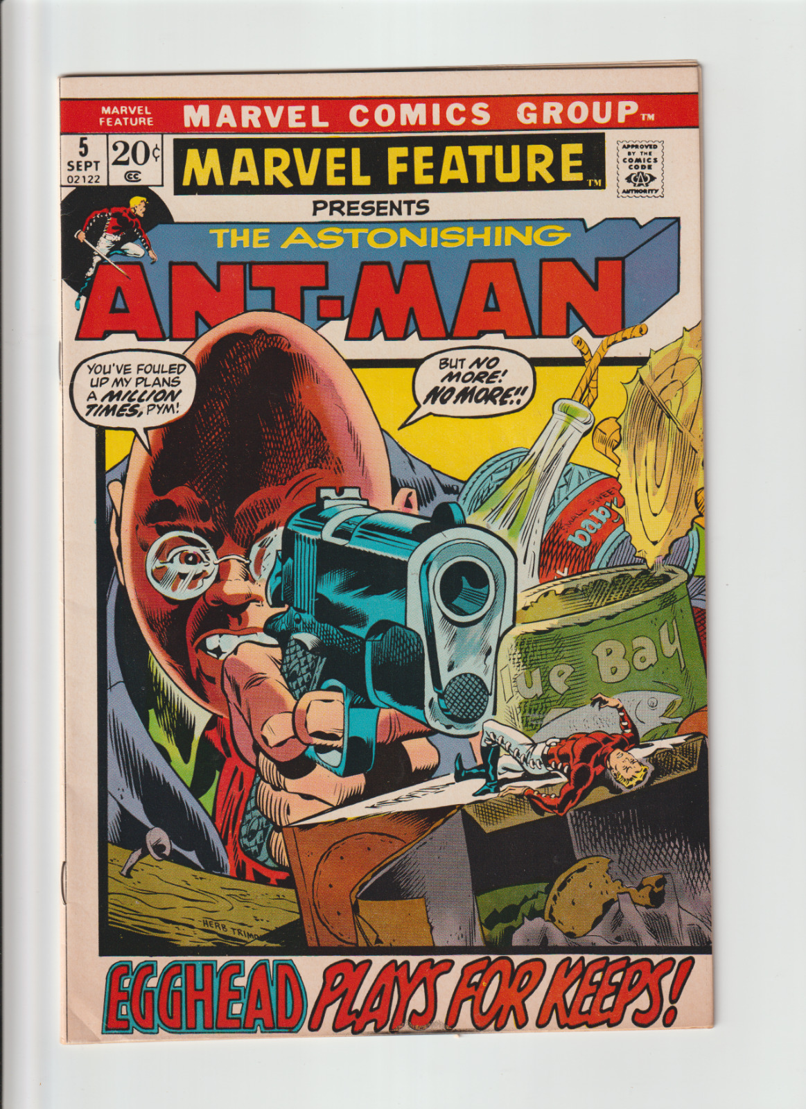 MARVEL FEATURE #5 1972 ANT-MAN EGGHEAD
