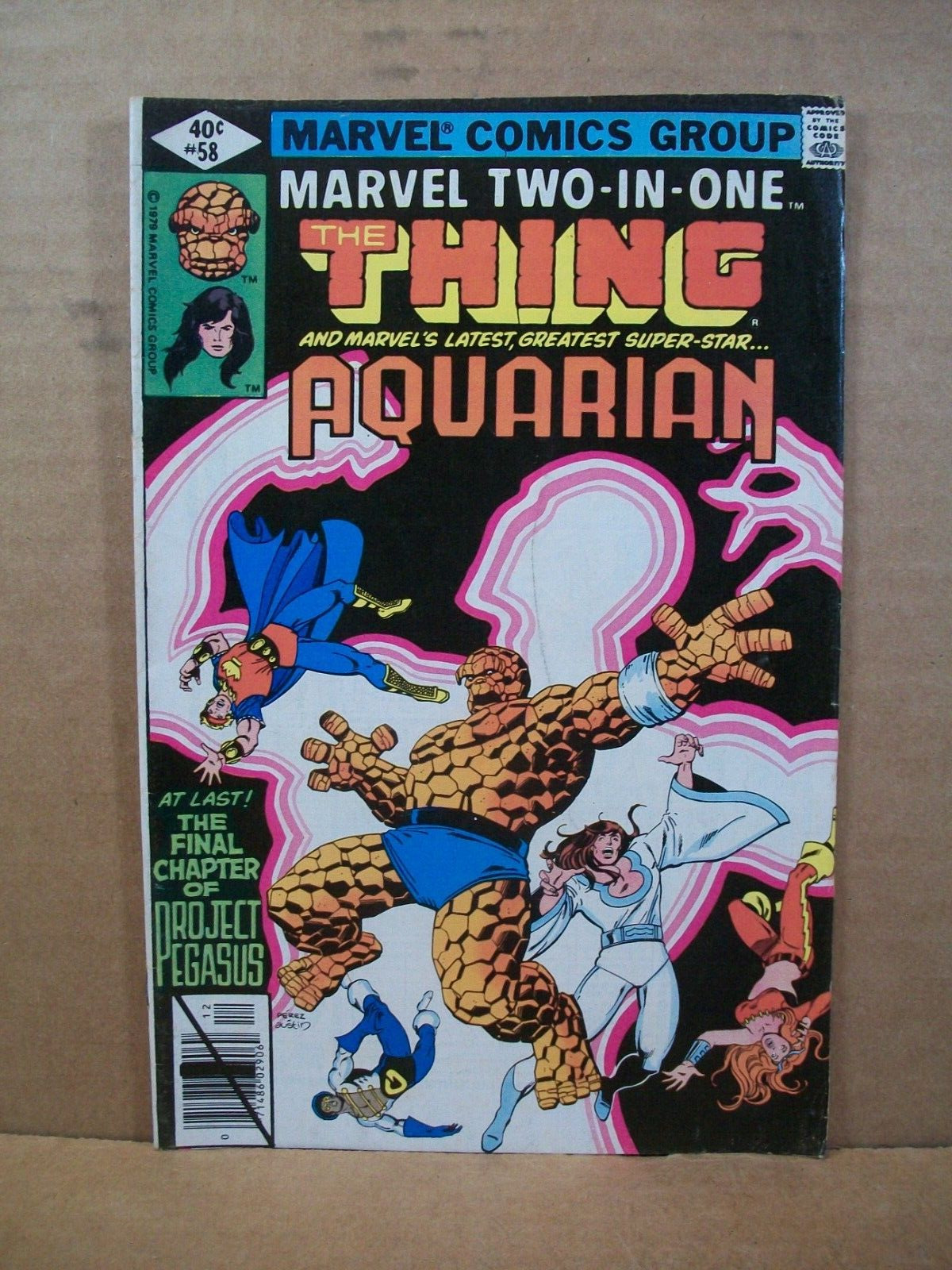 Marvel Two-In-One #58 - The Thing and Aquarian (Dec 1979) FN+