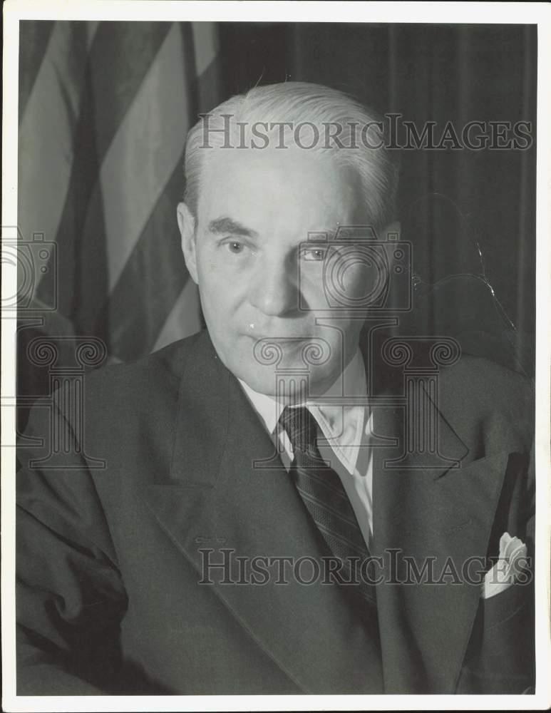 1967 Press Photo Oswald Ryan, Former Civil Aeronautics Board Chairman, Houston