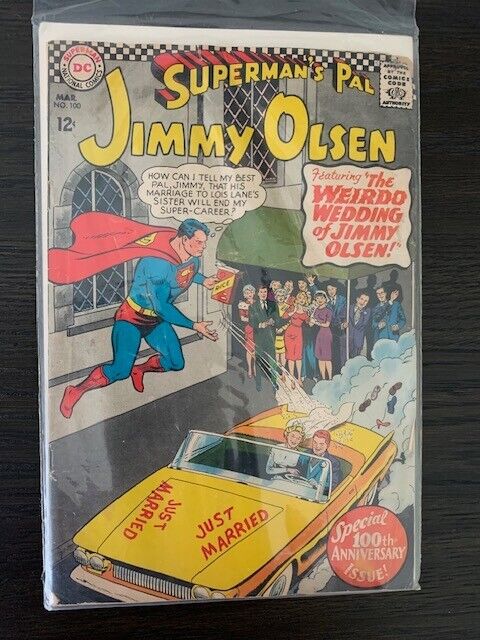 DC Comics March 1967, #100 Superman\'s Pal Jimmy Olsen