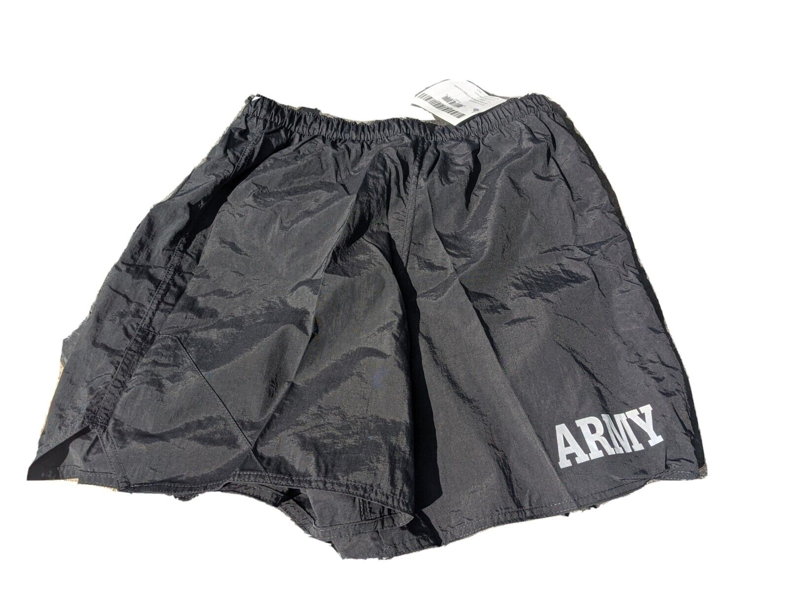 IPFU Shorts Size Medium PT Army USGI NWT Black incorrectly tagged large. 