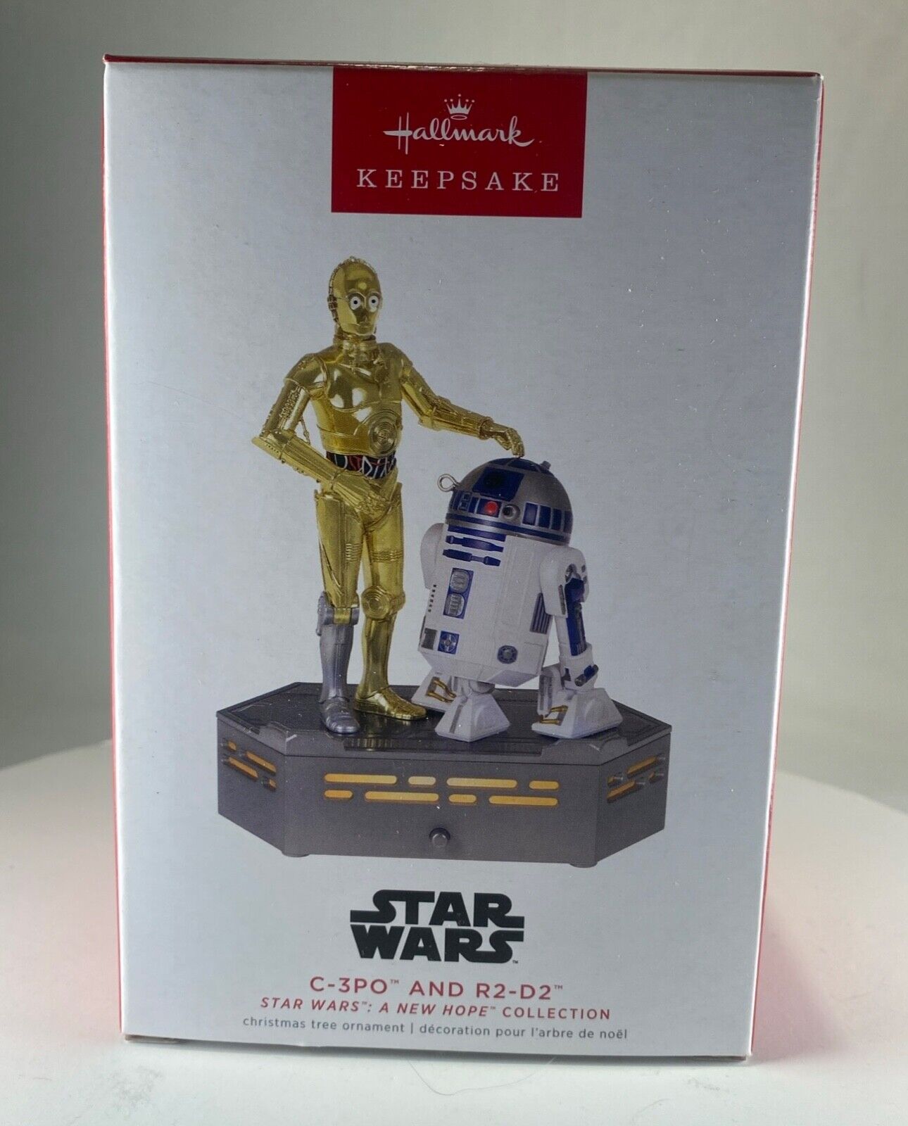 HALLMARK Keepsake 2022 C-3PO R2-D2 Star Wars: A New Hope STORYTELLERS Ornament