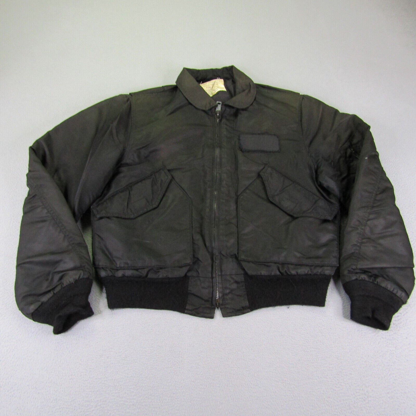 Vintage Type CPW-45 Jacket Mens Medium Black Intermediate Cold Weather Coat ^