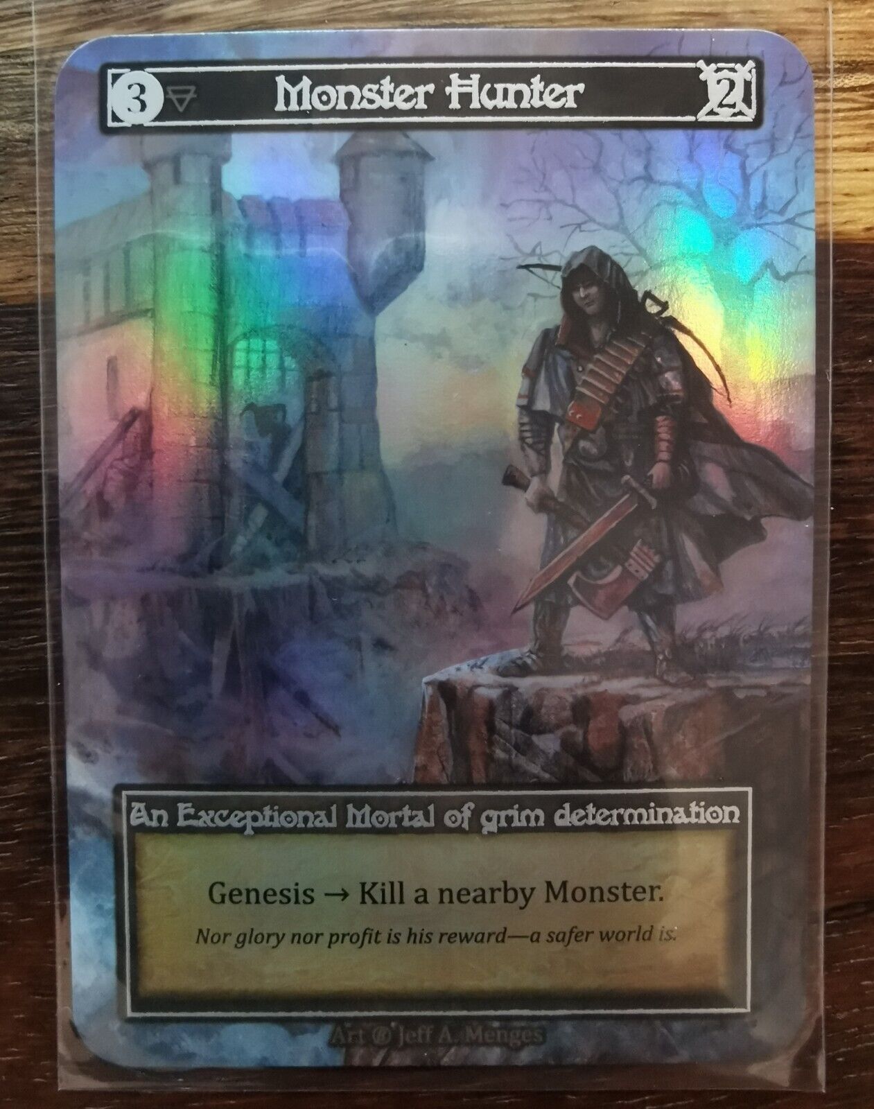 Sorcery Contested Realm TCG: Monster Hunter - EXCEPTIONAL - FOIL - BETA - NM