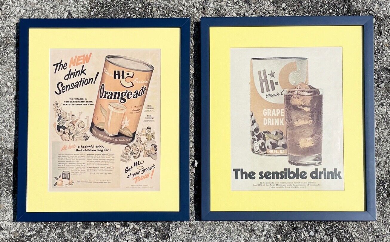 Vintage Hi-C Advertisement Framed (2)