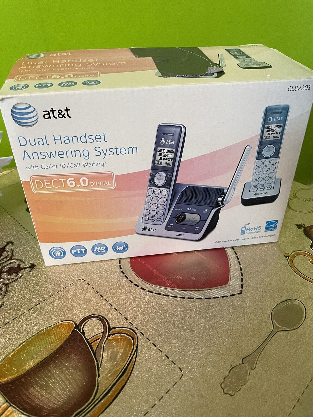 Brand New Open Box Vintage Atnt Home Classic Phone 