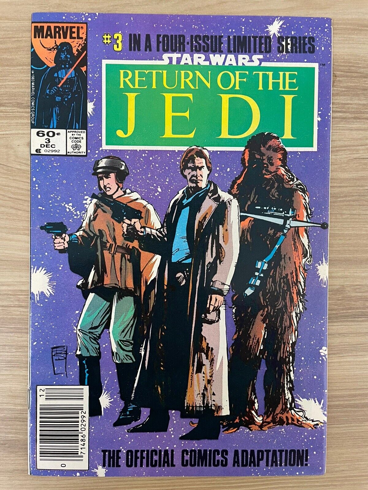 Star Wars Return of the Jedi #3, 1ST APP. MON MOTHMA AND ADMIRAL ACKBAR NM