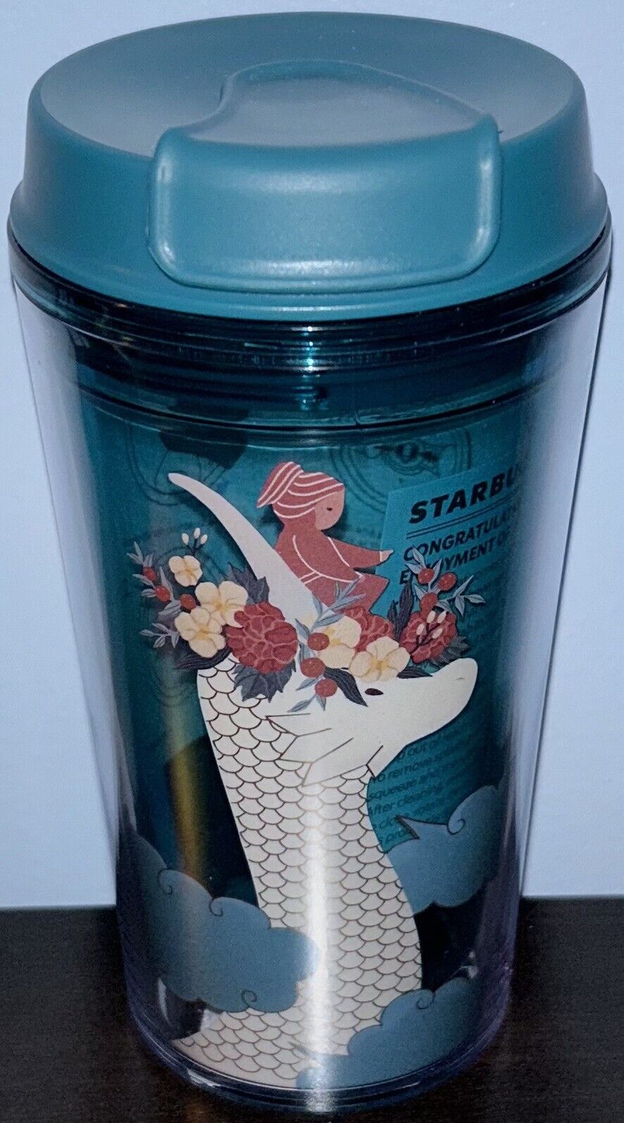2024 Starbucks Lunar New Year Dragon Zodiac 12oz Cold Cup Asia Exclusive NEW